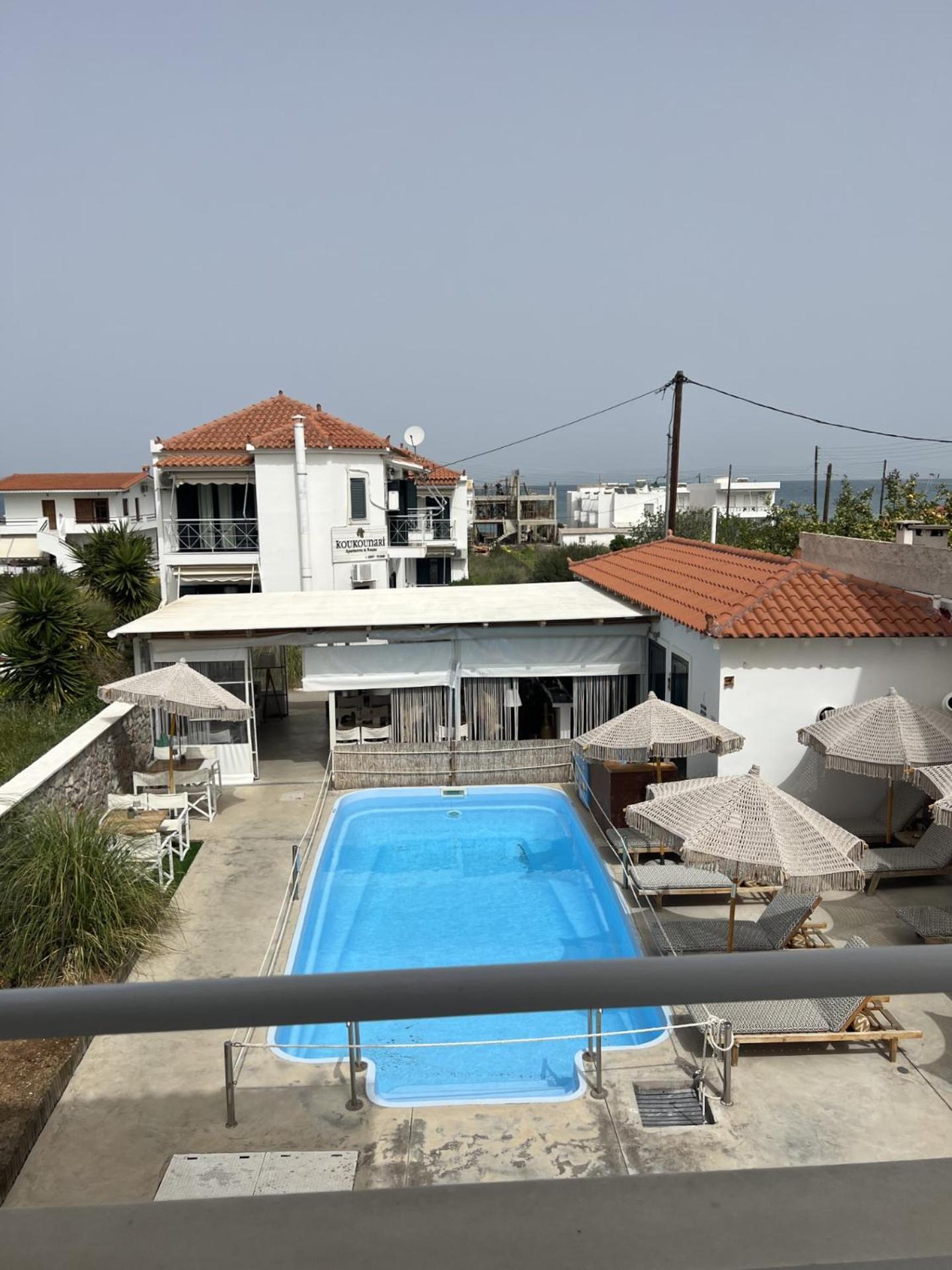 Koukounari Apartments Skála Esterno foto